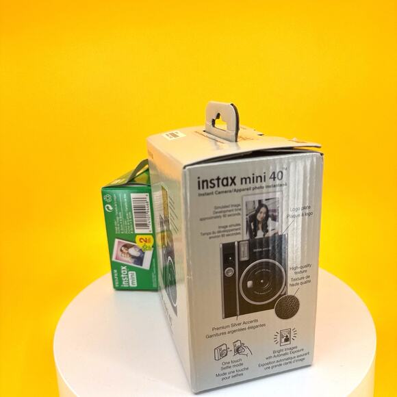 Fujifilm Instax Mini 40 Instant Camera with Two Film Refills - Picture 10 of 17
